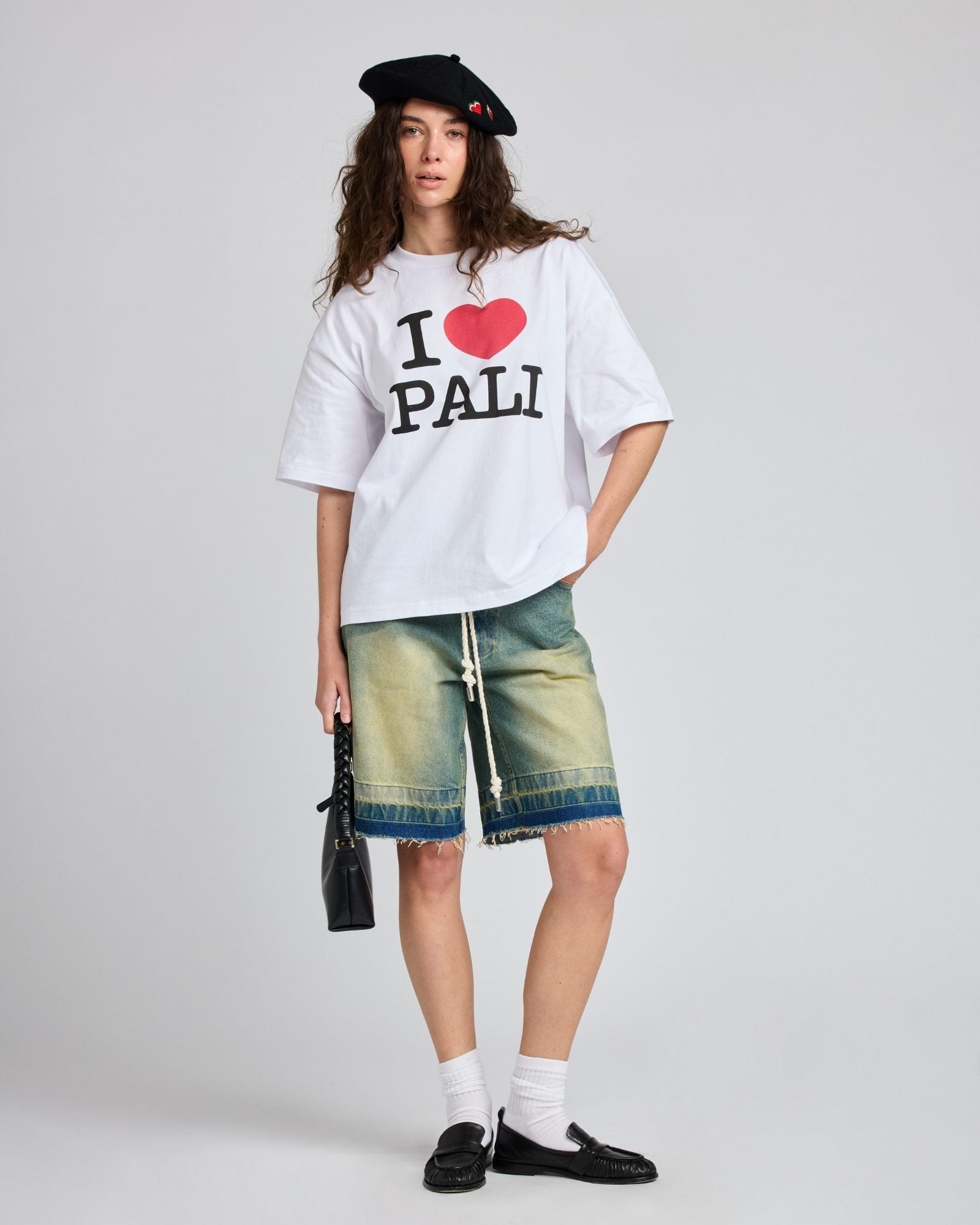 I Love Pali Tee White