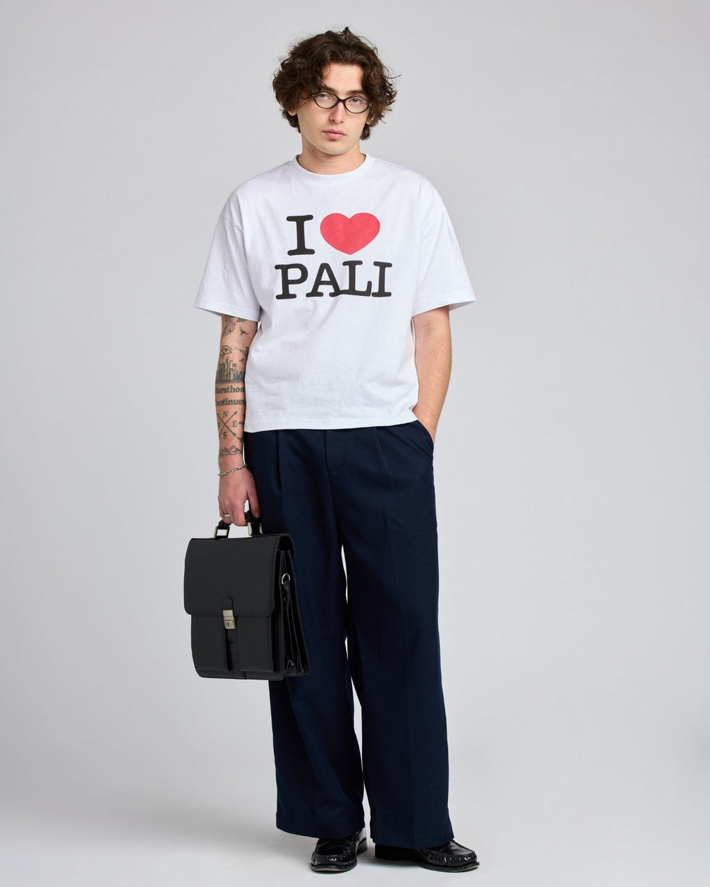 I Love Pali Tee White