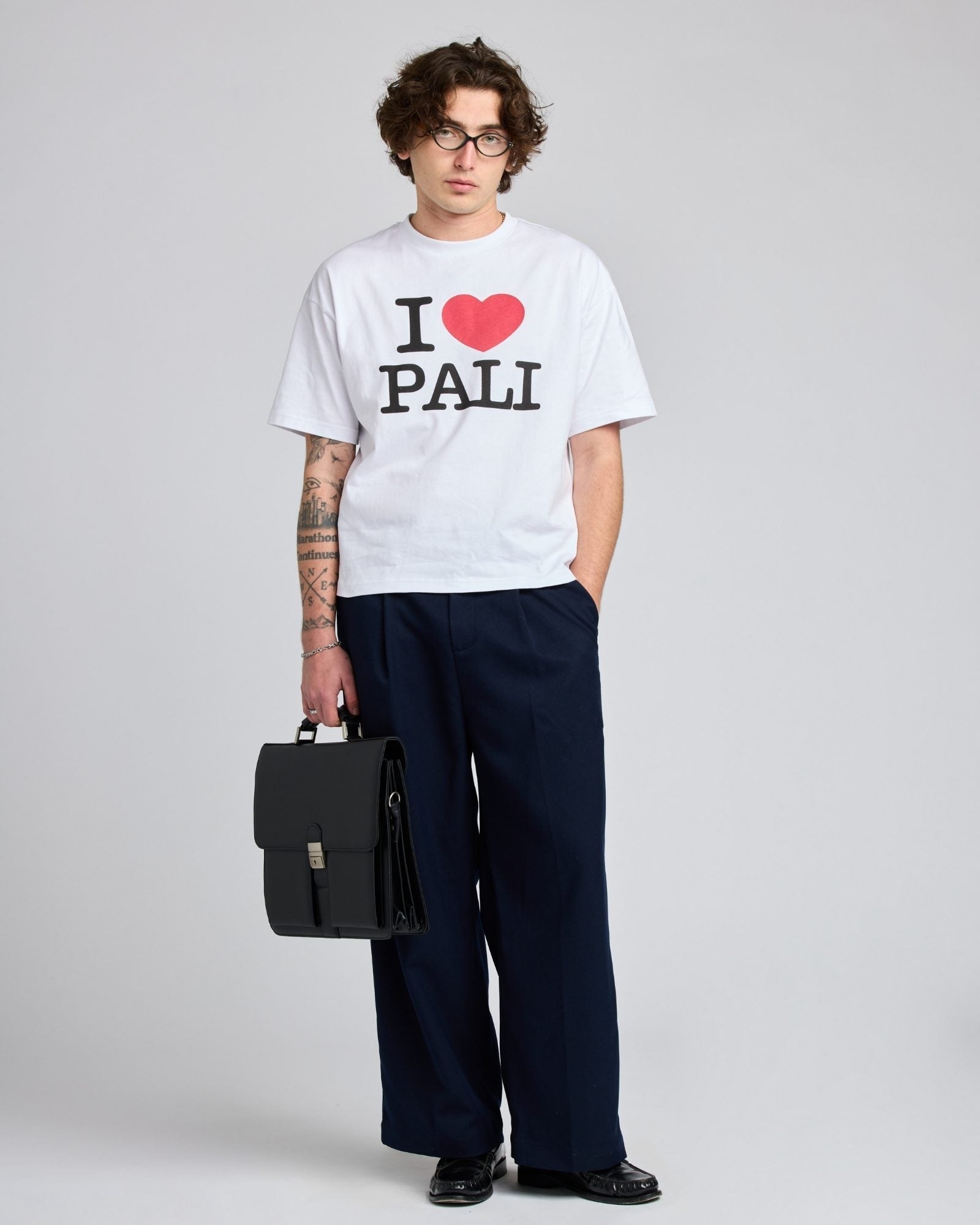 I Love Pali Tee White